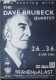 BRUBECK, DAVE - 1998 - Plakat - One Evening with... Tour - Poster - Berlin