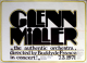MILLER, GLENN - 1971 - Konzertplakat - In Concert - Tourposter - Dsseldorf
