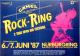 ROCK AM RING - 1987 - David Bowie - Eurythmics - Udo Lindenberg - UB40 - Poster