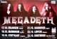 MEGADETH - 1997 - Plakat - In Concert - Cryptic Writings Tour - Poster
