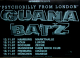 GUANA BATZ - 1987 - Plakat - In Concert - Psychobilly Tour - Poster