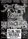 SIX FEET UNDER - 2001 - Plakat - Concert - Fleshcrawl - Tour - Poster - Bochum