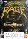 RAGE - 2001 - In Concert - Vicious Rumours - Welcome to the... Tour - Poster - Kln