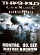THRESHOLD - 2007 - Plakat - In Concert - Dead Reckoning Tour - Poster - Bochum