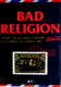 BAD RELIGION - 1997 - Promotion - Plakat - Tested - Poster