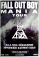 FALL OUT BOY - 2018 - Plakat - In Concert - Mania Tour - Poster - Dsseldorf