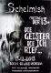 SCHELMISCH - 2013 - Plakat - In Concert - Die Gester die... Tour - Poster - Bonn