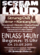 SCREAM IT OUT LOUD - 2011 - Punk - Slime - Rantanplan - Poster - Dsseldorf