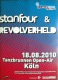 GAMES COM - 2010 - Concert - Stanfour - Revolverheld - Tour - Poster - Köln