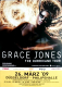 JONES, GRACE - 2009 - Plakat - In Concert - Hurricane Tour - Poster - Dsseldorf - B