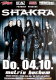 SHAKRA - 2007 - Plakat - In Concert - Infected Tour - Poster - Bochum