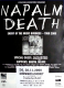 NAPALM DEATH - 2000 - In Concert - Enemy of the.... Tour - Poster - Dsseldorf