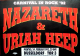 NAZARETH - 1992 - Uriah Heep - Carnival in Rock Tour - Poster - Dsseldorf