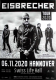 EISBRECHER - 2020 - Schattenmann - Live In Concert Tour - Poster - Hannover H1