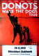 DONOTS - 2012 - Plakat - In Concert - Wake the Dogs Tour - Poster - Dsseldorf