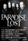 PARADISE LOST - 2012 - Plakat - In Concert - Tragic Idol European Tour - Poster