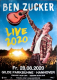 ZUCKER, BEN - 2020 - Live In Concert - Live Tour - Poster - Hannover