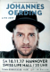 OERDING, JOHANNES - 2017 - Live In Concert - Live Tour - Poster - Hannover - H1
