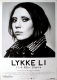LYKEE LI - 2011 - Plakat - In Concert - Wounded Rhymes Tour - Poster - Kln