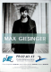 GIESINGER, MAX - 2017 - Plakat - In Concert - Tour - Poster - Zons - N14