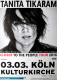 TIKARAM, TANITA - 2016 - In Concert - Closer to the People Tour - Poster - Kln