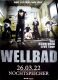 WELLBAD - 2022 - Plakat - In Concert - The Rock Noir Tour - Poster - Hamburg