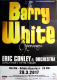 BARRY WHITE EXPERIENCE - 2017 - Plakat - In Concert Tour - Poster - Berlin