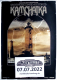KAMCHATKA - 2022 - In Concert - Hoodoo Lightning Tour - Poster - Hamburg