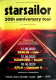 STARSAILOR - 2022 - Plakat - In Concert - 20 Anniversary Tour - Poster