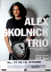 ALEX SKOLNICK TRIO - 2016 - Plakat - In Concert Tour - Poster - Dsseldorf