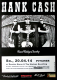 HANK CASH - 2014 - Plakat - In Concert Tour - Poster - Dsseldorf
