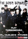 DENIM DEMONS - 2018 - Tribute to Turbonegro - Concert - Poster - Dsseldorf - A