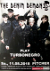 DENIM DEMONS - 2018 - Tribute to Turbonegro - Concert - Poster - Dsseldorf - B