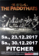O'REILLYS AND THE PADDYHATS - 2017 - In Concert - Poster - Dsseldorf