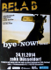BELA B - RZTE - 2014 - In Concert - Bye-Now Tour - Poster - Dsseldorf