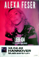 FESER, ALEXA - 2022 - Plakat - In Concert - Liebe 404 Tour - Poster - Hannover