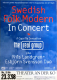SWEDISH FOLK MODERN - 1998 - Nils Landgren - Esbjrn Svensson - Poster - Dsseldorf