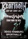 BEARTOOTH - 2023 - In Concert - Motionless... Eur-UK Tour - Poster - Hamburg