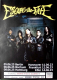 ESCAPE THE FATE - 2023 - Plakat - Live In Concert - Chemical Warfare Tour - Poster