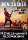 ZUCKER, BEN - 2023 - In Concert - Das Beste aus 5 Jahren Tour - Poster - Hannover