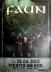 FAUN - 2023 - Plakat - Live In Concert Tour - Poster - Hannover