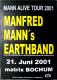 MANFRED MANN'S EARTHBAND - 2001 - Plakat - In Concert Tour - Poster - Bochum