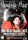 MAE, VANESSA - 2007 - Plakat - Live In Concert Tour - Poster - Bochum