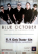 BLUE OCTOBER - 2011 - In Concert - Any Man In America Tour - Poster - Kln - A