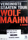 MAAHN, WOLF - 2011 - Live In Concert - Vereinigte Staaten Tour - Poster - Dsseldorf