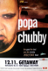 POPA CHUBBY - 2002 - Live In Concert - The Good...Tour - Poster - Solingen