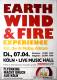 EARTH WIND & FIRE - 2005 - Plakat - Live In Concert Tour - Poster - Kln