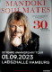 MANDOKI SOULMATES - 2023 - In Concert - 30 Years Tour - Poster - Hamburg