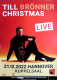 BRNNER, TILL - 2022 - Live In Concert - Christmas Tour - Poster - Hannover