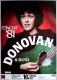 DONOVAN - 1981 - Live In Concert - Love Is Only Feeling Tour - Poster - Mnchen